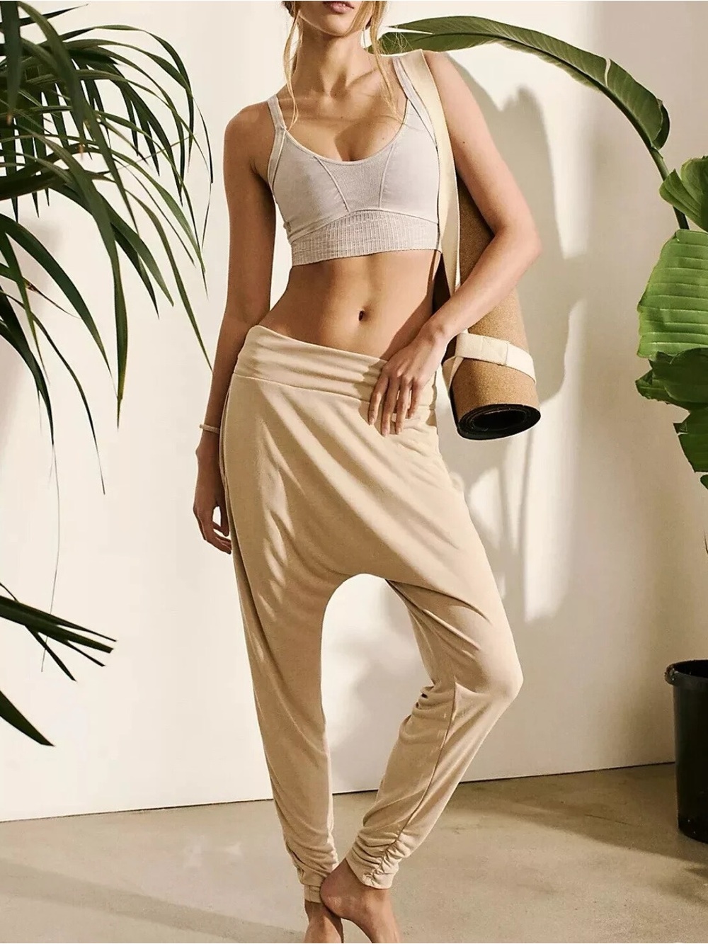 Free People Movement Echo Harem Pants Clay